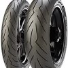Pirelli Diablo Rosso 3 Rear Motorcycle Tire 180/55ZR-17 (73W) – Fits: Aprilia Caponord 1200 ABS 2014-2018