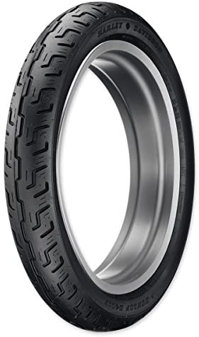 Dunlop D401 Front Motorcycle Tire 90/90-19 (52H) Black Wall – Fits: Harley-Davidson Softail Rocker Custom FXCWC 2008-2011