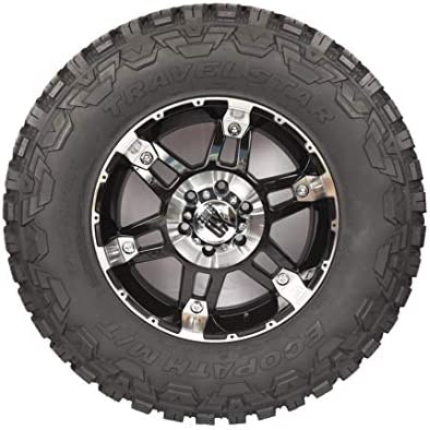 Travelstar Ecopath MT 33×12.50R20LT 114Q E Rated 10 Ply Mud Terrain (M/T) Tire (Tire Only)