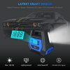 Tire Inflator Portable Air Compressor, YYTON Air Pump for Car Tires 110V AC/12V DC Dual Power Tire Pump, Maximum Air Pressure 150PSI with LED Light for Home, Cars and Other Inflation Equipment