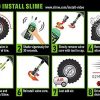 Slime 10194 2-in-1 Tire & Tube Sealant Puncture Repair Sealant, Premium, Prevent and Repair, Suitable for All Off-Highway Tires and Tubes, Non-Toxic, Eco-Friendly, 32 oz Bottle
