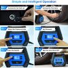 Tire Inflator Portable Air Compressor, YYTON Air Pump for Car Tires 110V AC/12V DC Dual Power Tire Pump, Maximum Air Pressure 150PSI with LED Light for Home, Cars and Other Inflation Equipment