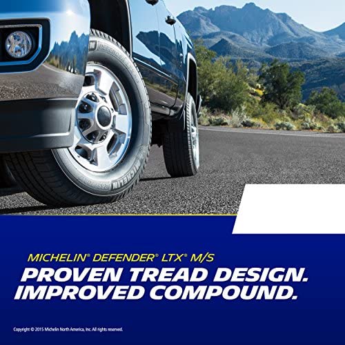 MICHELIN Defender LTX M/S All Season Radial Car Tire for Light Trucks, SUVs and Crossovers, 35×12.50R20/E 121R