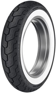 Dunlop D402 Rear Motorcycle Tire MU85B-16 (77H) Wide White Wall Compatible With Harley-Davidson Softail Heritage FLST 2006