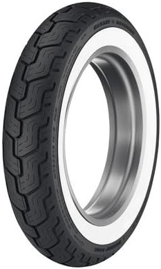 Dunlop D402 Rear Motorcycle Tire MU85B-16 (77H) Wide White Wall Compatible With Harley-Davidson Softail Slim FLSL (ABS) 2018