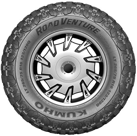 Kumho Road Venture MT71 Mud-Terrain Tire – LT275/70R18 10-ply